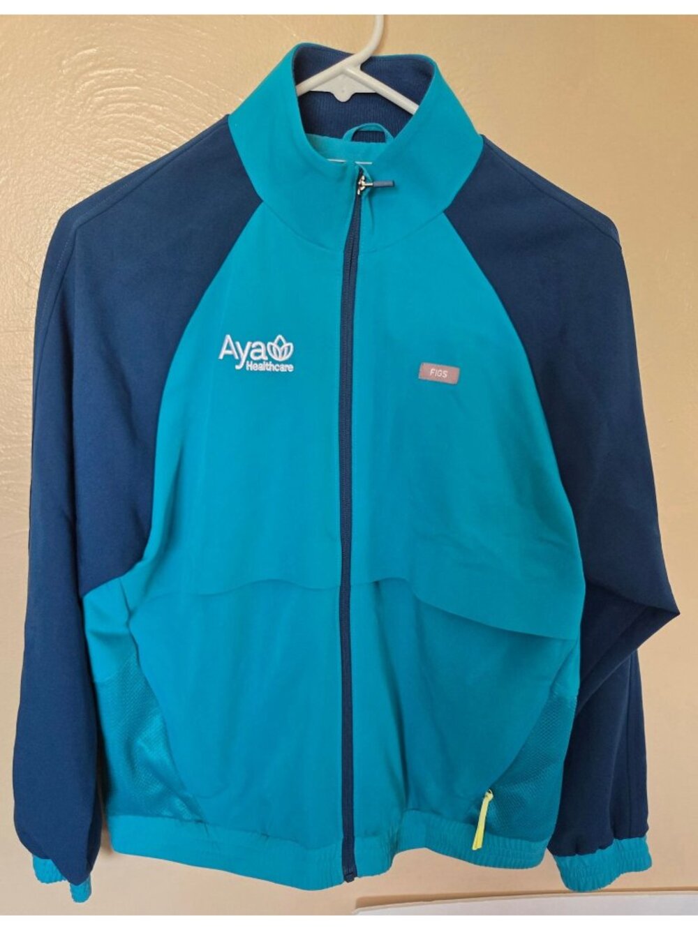 Figs Technical Collection Full Zip Jacket Scrubs Healthcare Apparel Size Small